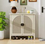Rotan Opbergkast met 2 Deuren – Moderne Kast met Planken, Verzenden, Nieuw
