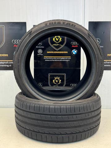 2 stuks 225/40ZR18 zomerbanden TriStar Sportpower 2 3725, 18 inch, Gebruikt, Band(en), Personenwagen