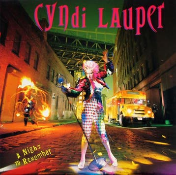 Cyndi Lauper - A Night To Remember, Ophalen of Verzenden, Gebruikt