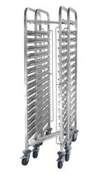 Regaalwagen | Inklapbaar | RVS | 15 x GN 1/1 | 445 x 610..., Verzenden, Nieuw in verpakking