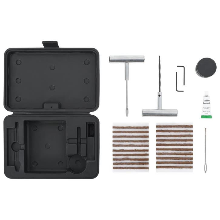 vidaXL 27-delige Bandenreparatieset voor autos, Auto diversen, Autogereedschap, Nieuw, Verzenden