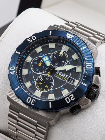 RGMT - Zonder minimumprijs - BRAND NEW * Chronograph * EXTRA, Sieraden, Tassen en Uiterlijk, Horloges | Heren, Nieuw