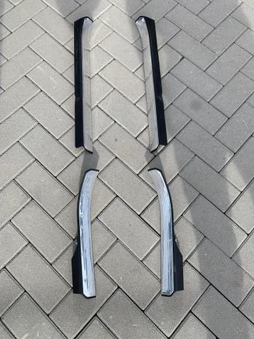 Mercedes W221 S400 instaplijst chroom lijst portier deur set, Auto-onderdelen, Overige Auto-onderdelen, Gebruikt, Mercedes-Benz