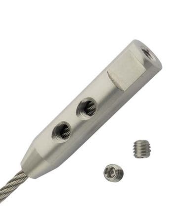 Rvs Stud Terminals  Links met inbus, Verzenden, Nieuw