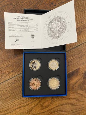 Frankrijk. Proof Set 2021/2022 Nouvelle Face (Zonder