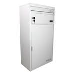 SafePost 65 brievenbus met pakketvak staal  - wit, Verzenden, Nieuw