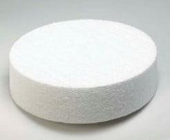 Oasis® Styropor Piepschuim Isimo cake dummy taart 30×7 cm, Hobby en Vrije tijd, Knutselen, Nieuw, Ophalen of Verzenden