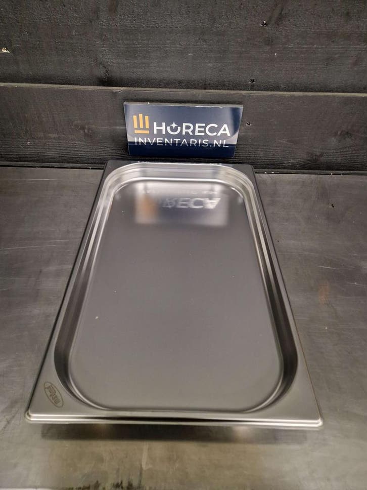 Gastronorm bak | 1/1 GN | 4 cm diep | RVS | horeca, Zakelijke goederen, Horeca | Keukenapparatuur, Nieuw in verpakking, RVS Meubilair