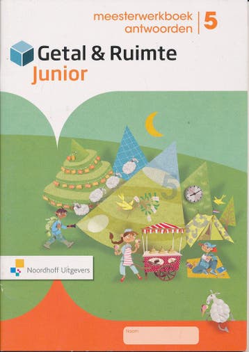 Getal en Ruimte Junior Antwoorden Meesterwerkboek groep 5, Boeken, Verzenden, Nieuw