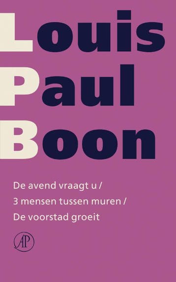De avend vraagt u ; 3 mensen tussen muren ; De voorstad, Boeken, Verzenden, Zo goed als nieuw, Louis Paul Boon