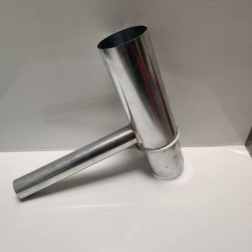 regentonvuller zink Ø100 mm met buisje, Ophalen of Verzenden, Nieuw