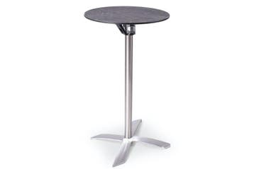 Statafel Helsinki | 60 cm | opklapbaar, Tuin en Terras, Tuintafels, Ophalen of Verzenden, Nieuw, Rond, Kunststof