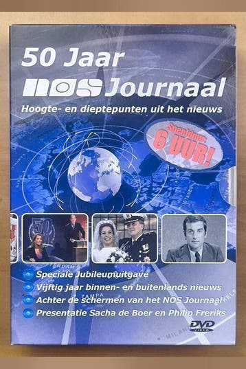 50 Jaar NOS Journaal 2005 6 DVDs voor de prijs van 5, Verzenden, Nieuw in verpakking