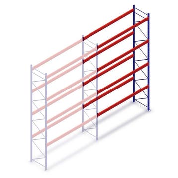 Gebruikte Armes palletstelling 4950x2700x1100 mm (hxbxd) 4, Zakelijke goederen, Kantoor en Winkelinrichting | Magazijn, Stelling en Opslag