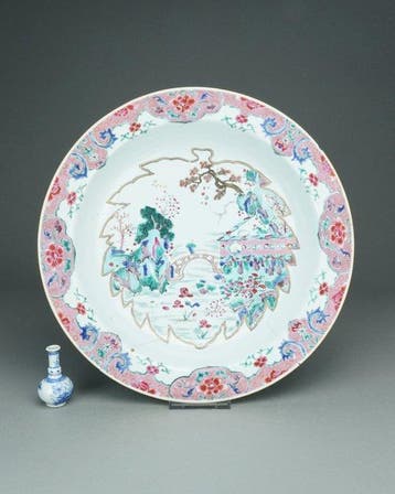 Oplader - Geen RP - Porselein - River Landscape - China -