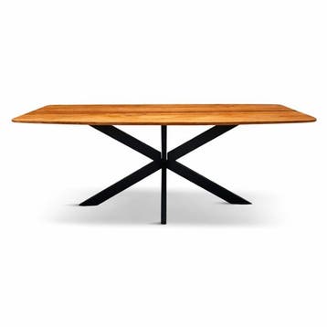 Eettafel Deens Ovaal Elise 300x120cm Mango Honey brown, Ophalen of Verzenden, Nieuw