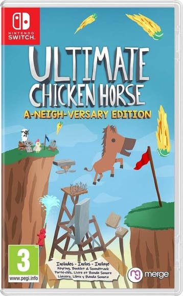 Ultimate Chicken Horse A Neight Versary Edition (Nieuw), Ophalen of Verzenden, Nieuw