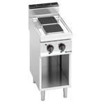 GGM Gastro | Elektrisch fornuis - LORENZO 700 - 400x714mm -, Witgoed en Apparatuur, Fornuizen, Verzenden, Nieuw, Inbouw