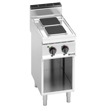 GGM Gastro | Elektrisch fornuis - LORENZO 700 - 400x714mm -, Verzenden, Nieuw, Inbouw