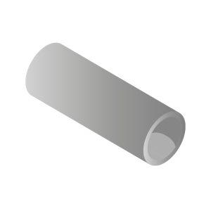 Buis 114,3 x 10 mm onbehandeld b-keus, Doe-het-zelf en Verbouw, Metalen, Ophalen, Nieuw