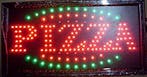 PIZZA LED bord lamp verlichting lichtbak reclamebord #B3, Verzenden, Nieuw