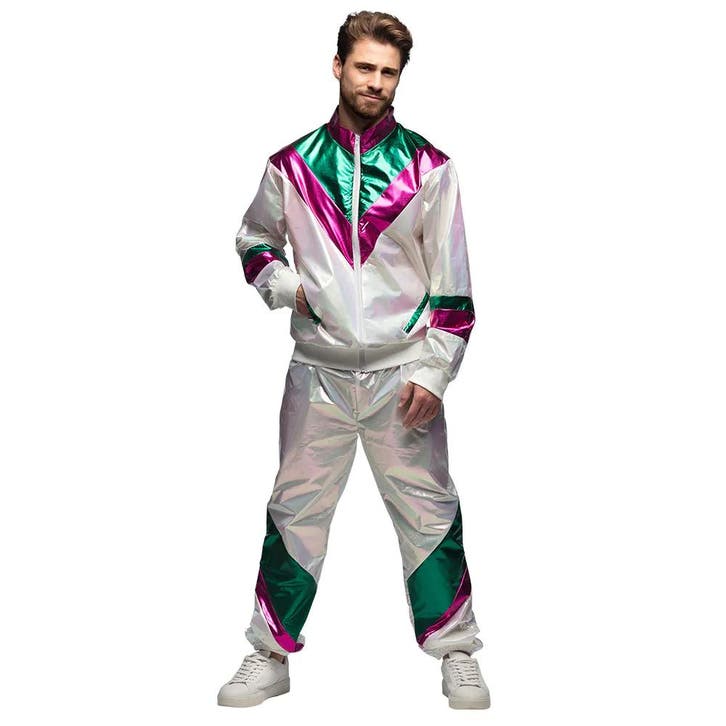Trainingspak Holographic Dude, Kleding | Heren, Carnavalskleding en Feestkleding, Nieuw, Ophalen of Verzenden