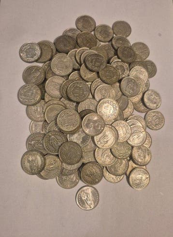 Zwitserland. 1 Franc 170x 1952/1967 (Zonder minimumprijs)