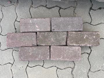 Partij 72: Oude gebakken keien (6 m2)..., Tuin en Terras, Tegels en Klinkers, Ophalen of Verzenden, Gebruikt, Keramiek, Klinkers