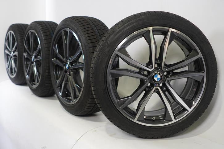 BMW X1 F48 X2 F39 715M 19 inch velgen Continental Runflat Wi, Auto-onderdelen, Banden en Velgen, Velg(en), Gebruikt, 19 inch, Winterbanden