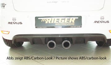Rieger diffuser | geschikt voor VW Golf 6 VI 2008-2012 | ABS, Verzenden, Nieuw, Volkswagen