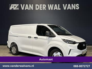 Ford Transit Custom | 2.0 TDCI 136pk Automaat L1H1 Euro6, Auto's, Automaat, Gebruikt, Euro 6, Wit