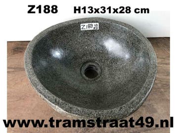€89,90 kleine waskommen! Natuursteen / riviersteen wasbak, Minder dan 50 cm, Nieuw, Ophalen of Verzenden, Minder dan 25 cm