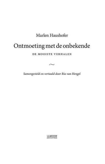 Ontmoeting met de onbekende, Ophalen of Verzenden, Nieuw