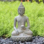Boeddhabeeld op Zonne-Energie – Zen Tuinornament met LED, Verzenden, Nieuw