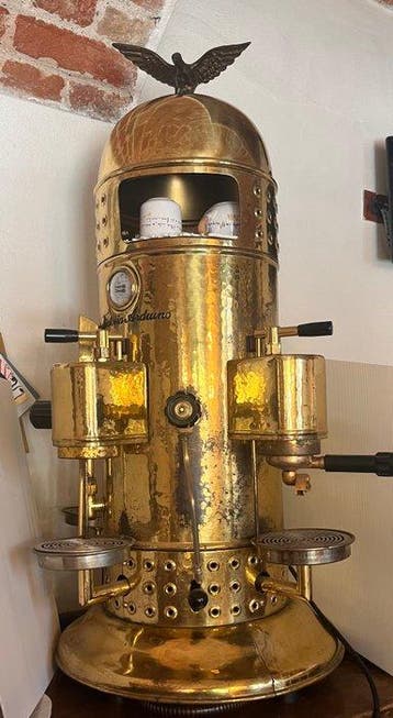 Victoria Arduino - Koffiezetapparaat - Verguld messing