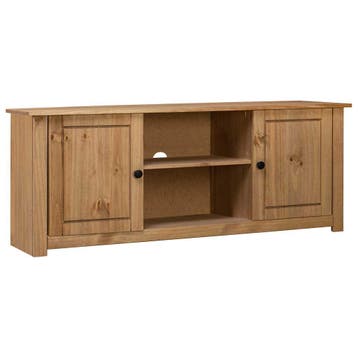vidaXL Tv-kast Panama Range 120x40x50 cm massief grenenhout, Verzenden, 100 tot 150 cm, Nieuw, 50 tot 100 cm