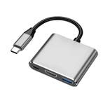 usb c naar hdmi en usb a en usb c - usbc adapter - usb-c, Verzenden, Nieuw