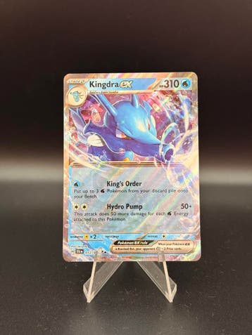 Pokemon Scarlet & Violet Kingdra EX #012/064, Verzenden, Gebruikt, Losse kaart