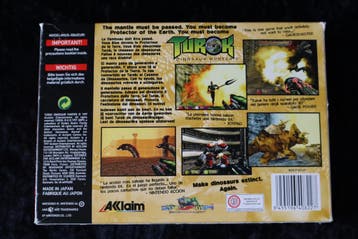 TUROK Dinosaur Hunter Nintendo 64 Boxed PAL (Good Condition), Verzenden, Nieuw
