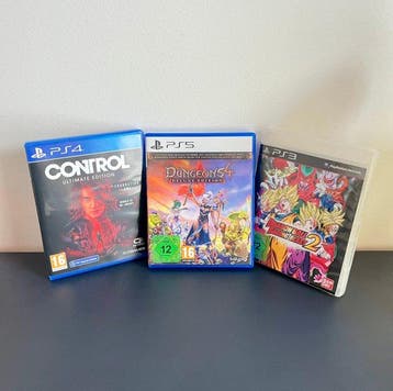 Sony - Playstation 4 (PS4) - 3 Spiele-Set: Control Ultimate, Nieuw