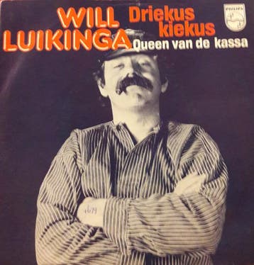 vinyl single 7 inch - Will Luikinga - Driekus Kiekus, Verzenden, Zo goed als nieuw