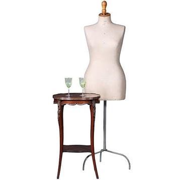 Mahoniehouten Lodewijk XI stijl bijzettafeltje of wijntafelt, Antiek en Kunst, Ophalen of Verzenden
