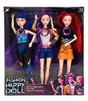 Fashion Happy Doll - Barbiepop Rumi , Zoey . Mira -, Antiek en Kunst