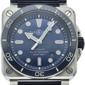 Bell & Ross - BR-03 Diver Blue Steel 1.7 -, Nieuw