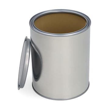 Verfblik met deksel | Copenhagen Pro | 1 liter (Metaal), Verzenden, Nieuw