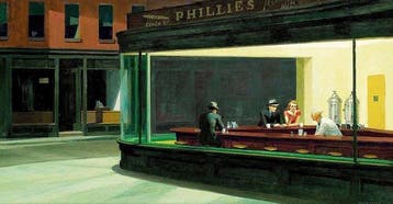 Edward Hopper - “Nighthawks, 1942”.
