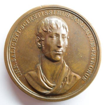 Italië. Médaille en bronze Christophe Saliceti, Gênes