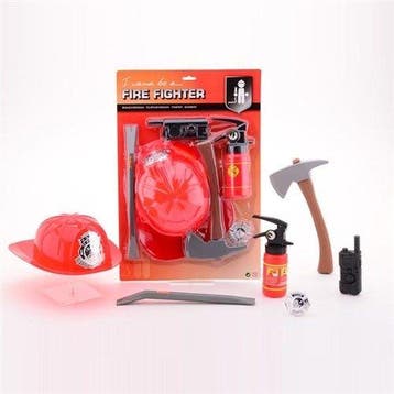 Brandweer set, Verzenden, Nieuw, Feestartikel