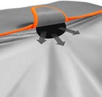 2dekans | tectake® Autohoes – Waterdicht Beschermzeil, Ophalen of Verzenden, Zo goed als nieuw