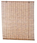Rolgordijn donker riet 180 x 220 cm, Verzenden, Nieuw